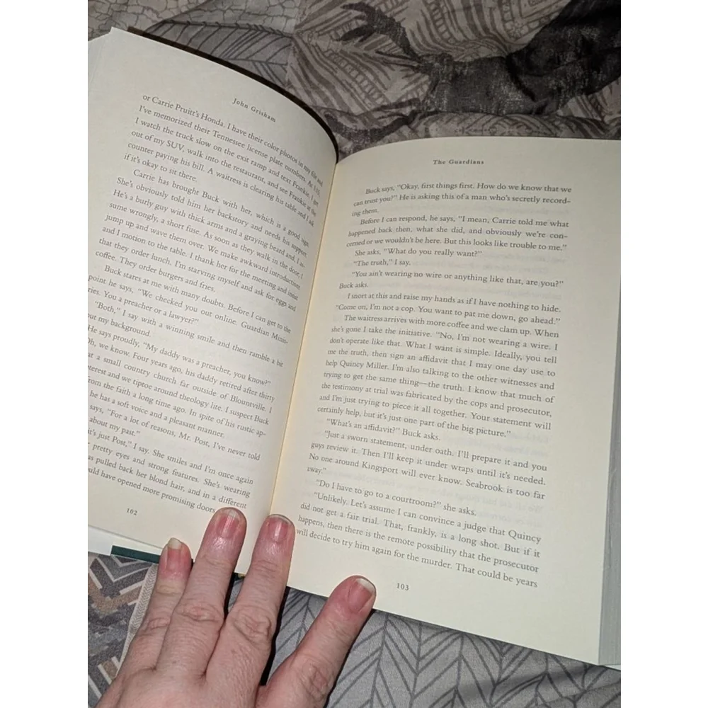 John Grisham The Guardians Hardcover Book